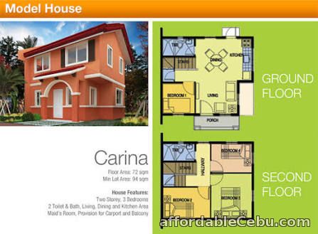 1st picture of Carina ( Single attached) For Sale in Cebu, Philippines