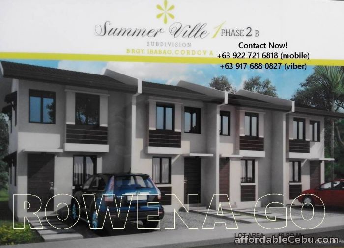 1st picture of Summer Ville Php 7,413 Monthly Subd. in Cordova, Cebu For Sale in Cebu, Philippines