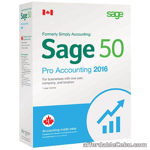 1st picture of SAGE 50 ACCOUNTING FOR A NEW ACCOUNTING SYSTEM For Sale in Cebu, Philippines