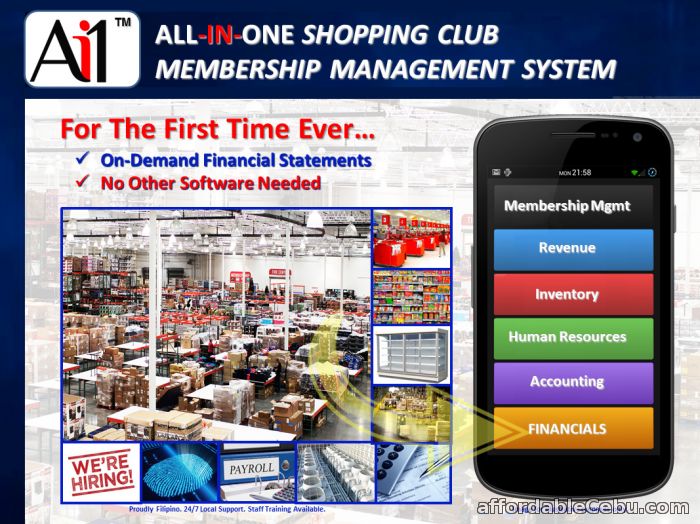 1st picture of Shopping Club Membership Management System! For Sale in Cebu, Philippines