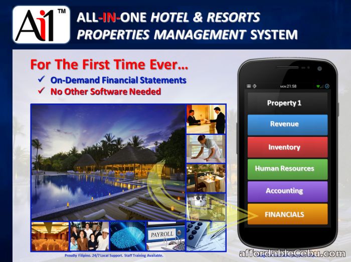 1st picture of Hotel and Resort Properties Management System For Sale in Cebu, Philippines