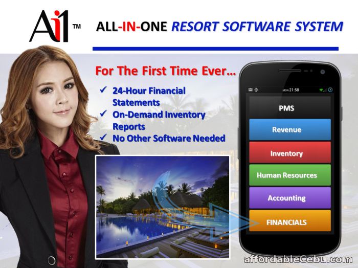 1st picture of Resort Property Management Software For Sale in Cebu, Philippines