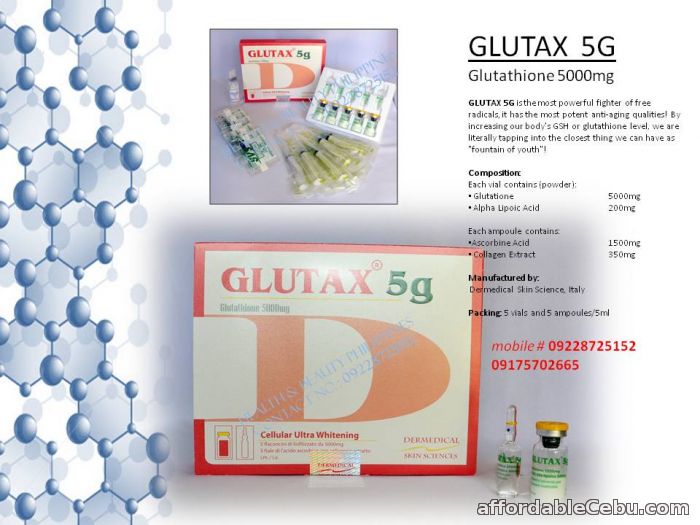 1st picture of Glutax 5g glutathione For Sale in Cebu, Philippines