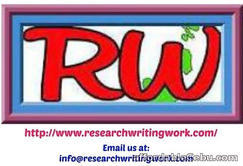 1st picture of Academic Research Writing Services: Editing-Proofreading-Rewriting -Formatting etc Offer in Cebu, Philippines