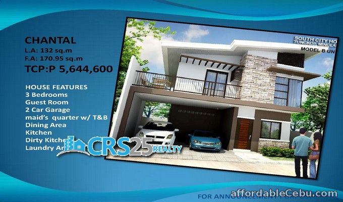 5th picture of House and lot for sale in south city homes minglanilla, cebu For Sale in Cebu, Philippines
