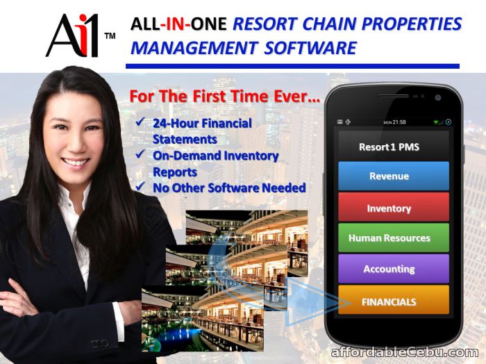 1st picture of Resort Chain Properties Management System For Sale in Cebu, Philippines