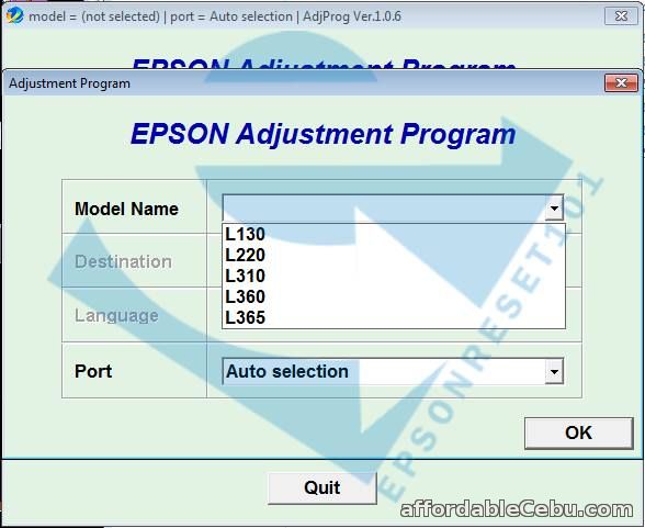3rd picture of EPSON Adjustment Program (Resetter) For Sale in Cebu, Philippines