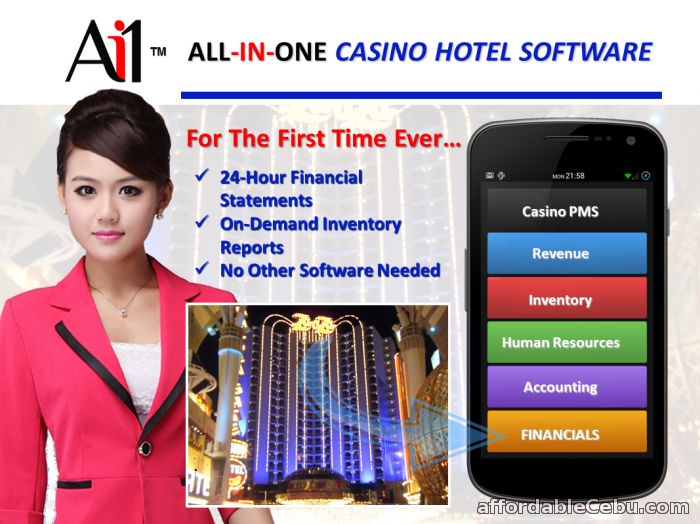 1st picture of Casino Hotel Property Management System For Sale in Cebu, Philippines