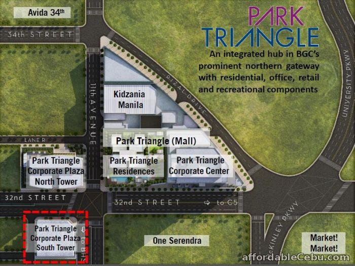 3rd picture of Alveo Park Triangle Tower BGC Offer in Cebu, Philippines