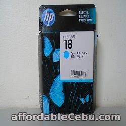 1st picture of HP 18 Cyan Original Ink Cartridge For Sale in Cebu, Philippines