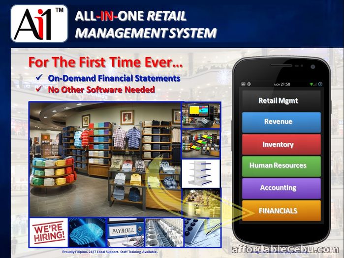 1st picture of Retail Management Software System For Sale in Cebu, Philippines