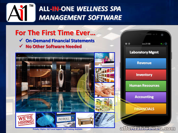 1st picture of Wellness Spa Management Software For Sale in Cebu, Philippines