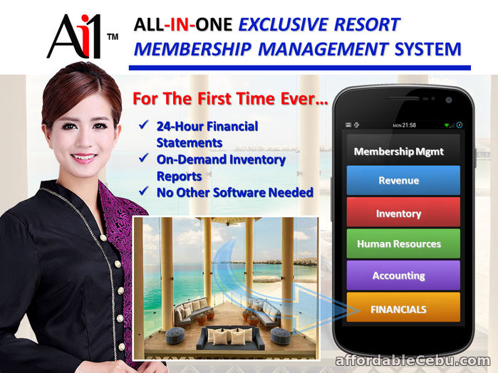 1st picture of Resort Membership Management System For Sale in Cebu, Philippines