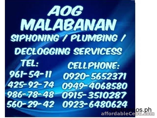 1st picture of MALABANAN SIPHONING SERVICES 9867848 Offer in Cebu, Philippines
