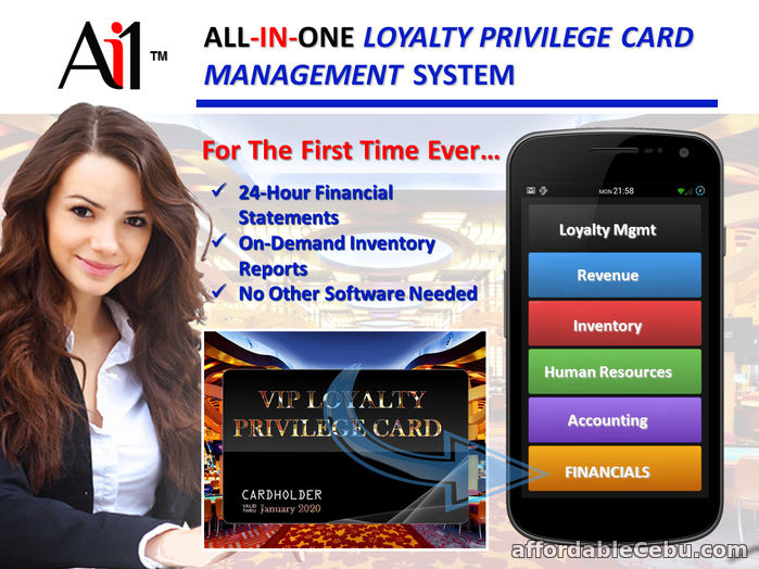 1st picture of Loyalty Privilege Card Software For Sale in Cebu, Philippines