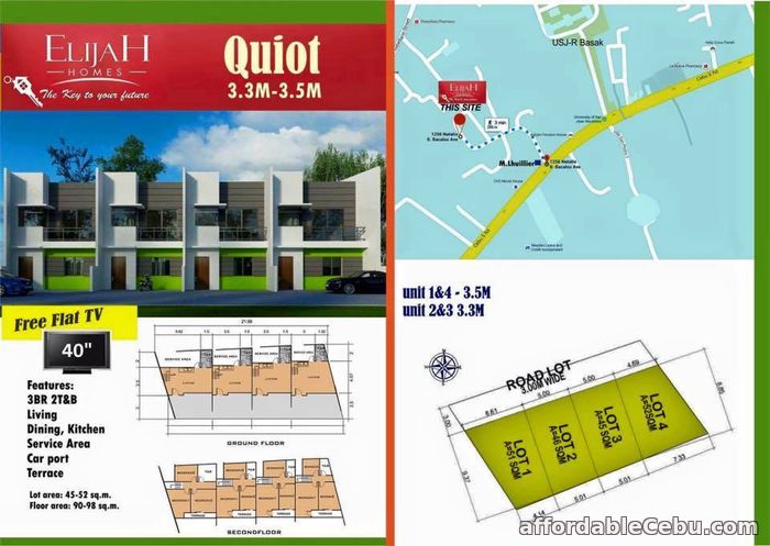 1st picture of Elijah Homes in Quiot Pardo 3.3M For Sale in Cebu, Philippines