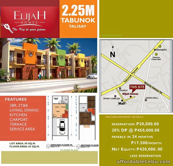 2nd picture of Elijah Homes inTabunok Talisay City Cebu 2.250M For Sale in Cebu, Philippines