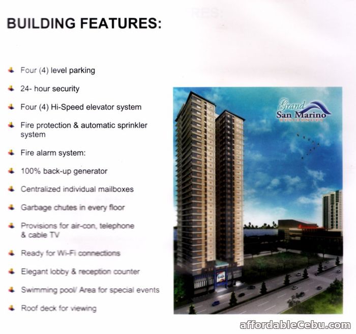 3rd picture of Own 1-Bedroom condo as low as P6,300 a month few steps away to Robinsons Galleria and walking distance away to SM Mall. For Sale in Cebu, Philippines