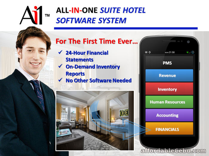 1st picture of Suite Hotel Software System For Sale in Cebu, Philippines