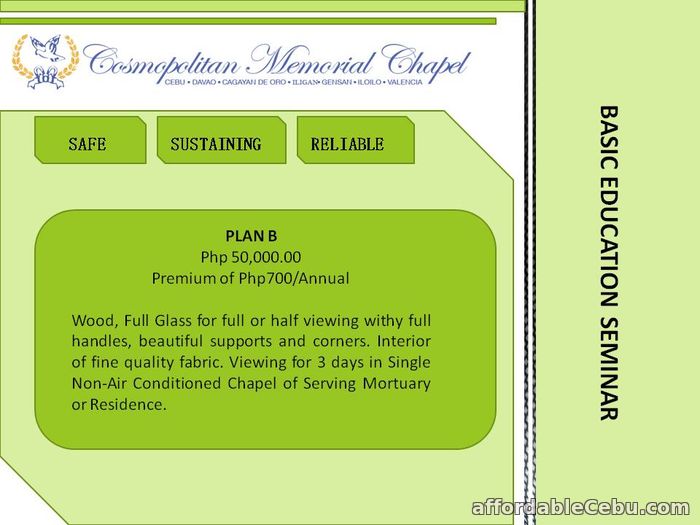 3rd picture of Low Premium Life Plan Memorial Insurance St Peter Loyola Eternal For Sale in Cebu, Philippines