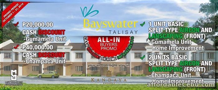 1st picture of House for sale at Bayswater Talisay For Sale in Cebu, Philippines