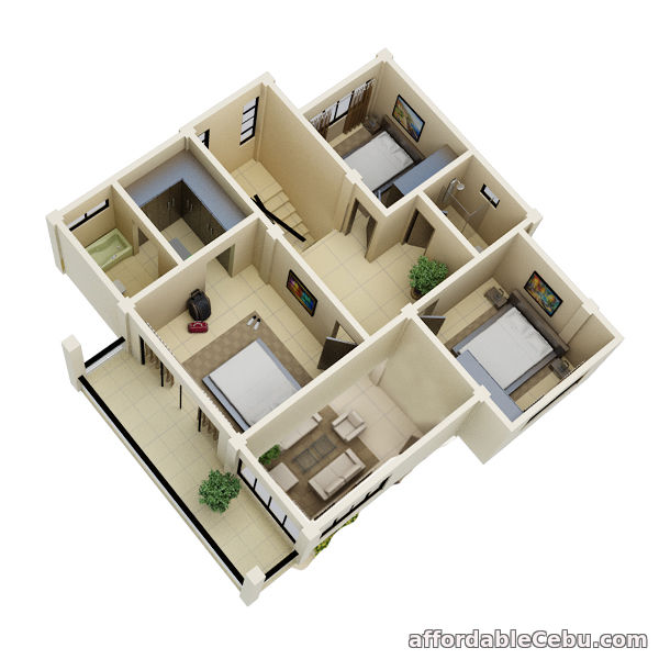 4th picture of Overlooking View House For Sale in Linao Talisay City with 2 Car Garage For Sale in Cebu, Philippines