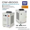 S&A water cooled chiller for 20kw router hsd spindle