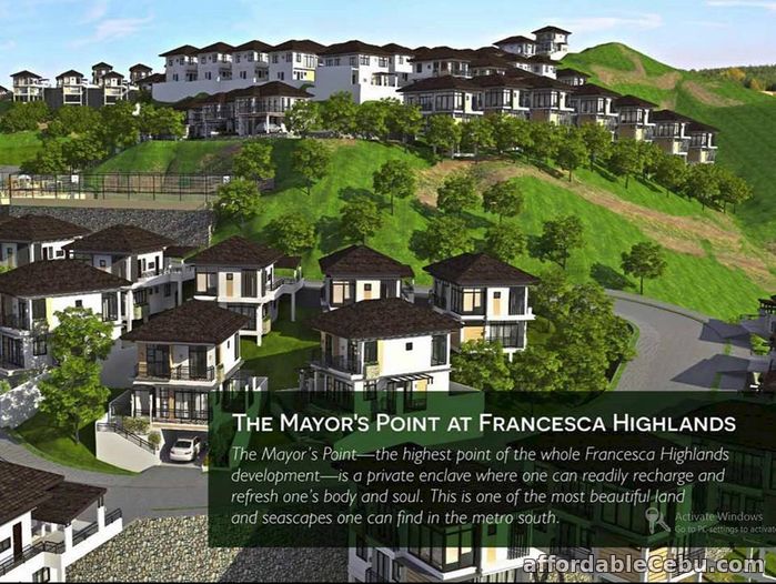 3rd picture of The Francesca Highlands- Greendale For Sale in Cebu, Philippines