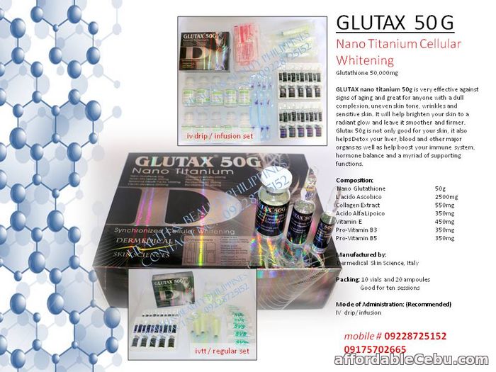 2nd picture of glutax 50g nano titanium For Sale in Cebu, Philippines