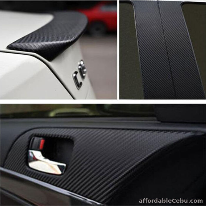 4th picture of Carbon Fiber Vinyl Sticker for Car Wrapping,Signage,Decals,Wall Arts,indoor handles, For Sale in Cebu, Philippines