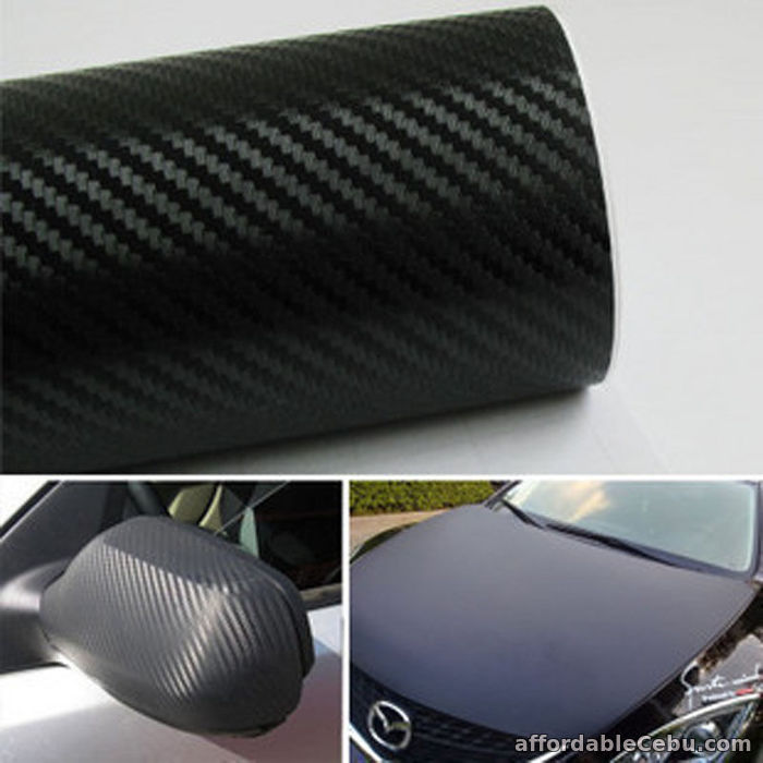 2nd picture of Carbon Fiber Vinyl Sticker for Car Wrapping,Signage,Decals,Wall Arts,indoor handles, For Sale in Cebu, Philippines