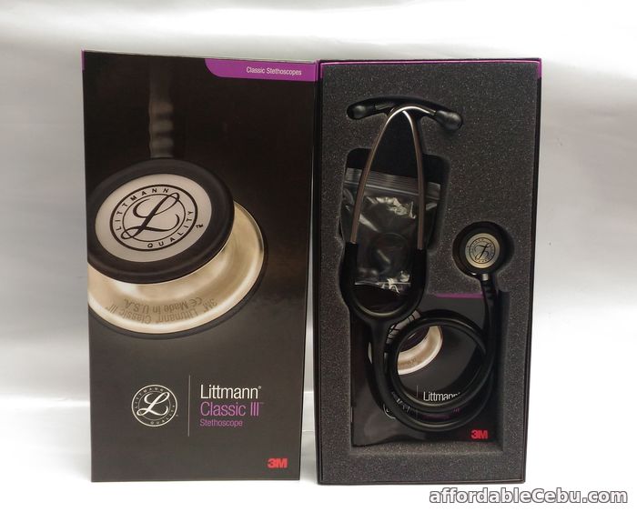 1st picture of Littmann Stethoscope III Black For Sale in Cebu, Philippines