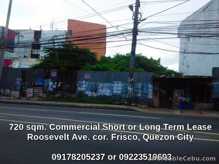 1st picture of vacant commercial lot for lease rent in Roosevelt Quezon City For Rent in Cebu, Philippines