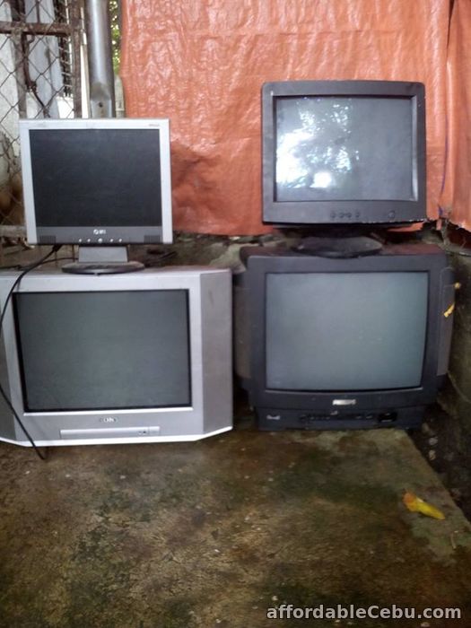 1st picture of Cebu PH - For Sale: CRT TV, CRT COMPUTER MONITOR AND LCD(DAMAGE) For Sale in Cebu, Philippines