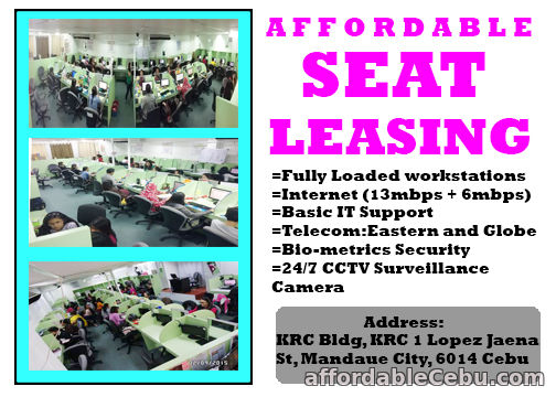 1st picture of Cebu Office Space for Rent For Rent in Cebu, Philippines