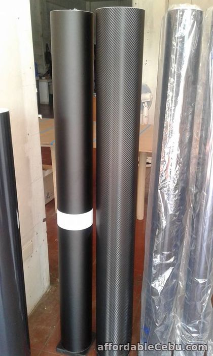 1st picture of Carbon Fiber and Matte Black Vinyl Stcikers For Sale in Cebu, Philippines