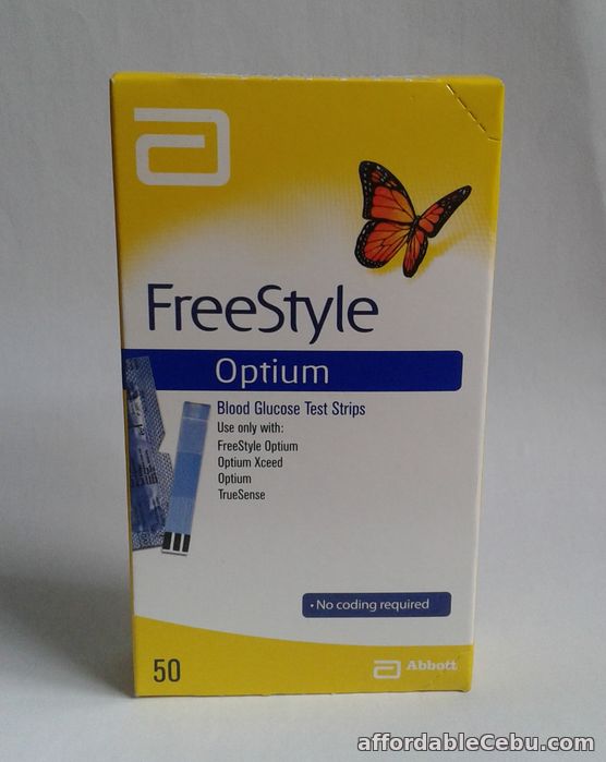 1st picture of OPTIUM FREESTYLE 50 STRIPS For Sale in Cebu, Philippines