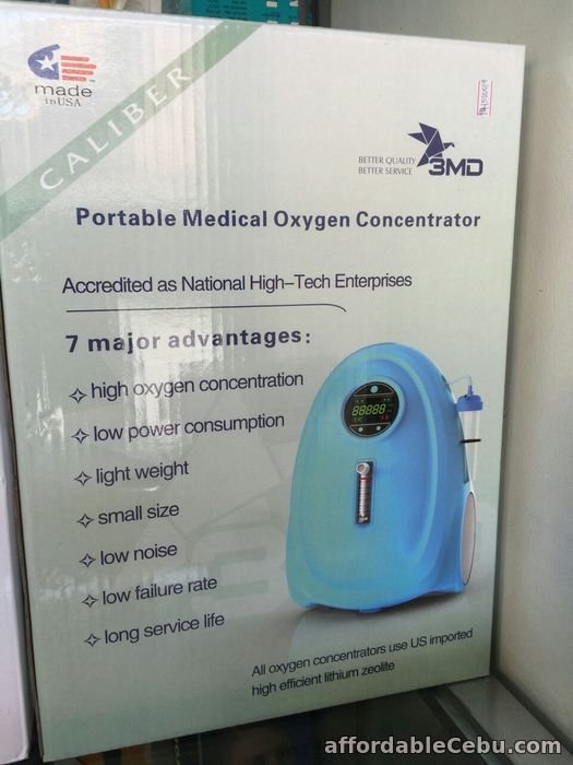 1st picture of PORTABLE RECHARGEABLE MEDICAL OXYGEN CONCENTRATOR 5 LPM For Sale in Cebu, Philippines