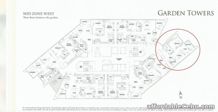 3rd picture of 1BR UNIT FOR SALE IN GARDEN TOWERS For Sale in Cebu, Philippines