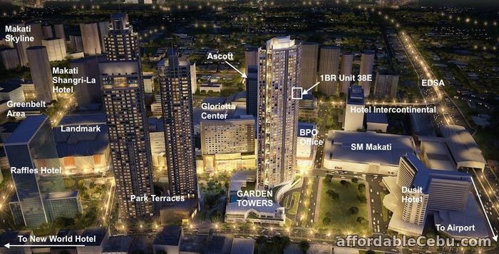 1st picture of 1BR UNIT FOR SALE IN GARDEN TOWERS For Sale in Cebu, Philippines