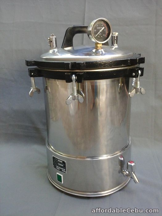 1st picture of AUTOCLAVE STERILIZER MACHINE 18.0 LITERSWITH DRAINAGE For Sale in Cebu, Philippines