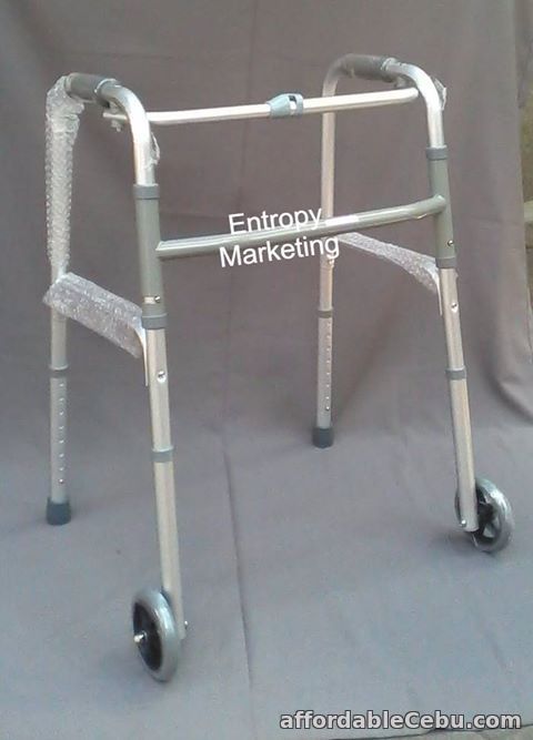 2nd picture of Standard Walker walking aid with wheels For Sale in Cebu, Philippines