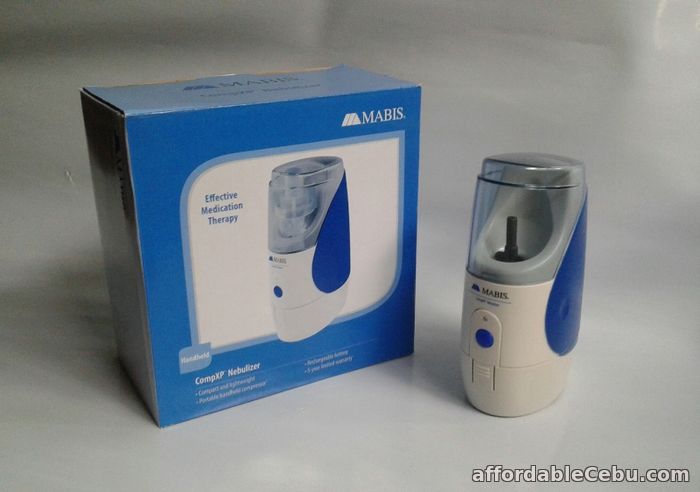 2nd picture of RECHARGEABLE NEBULIZER MABIS DELUXE COMBO NEBXP HANDHELD For Sale in Cebu, Philippines