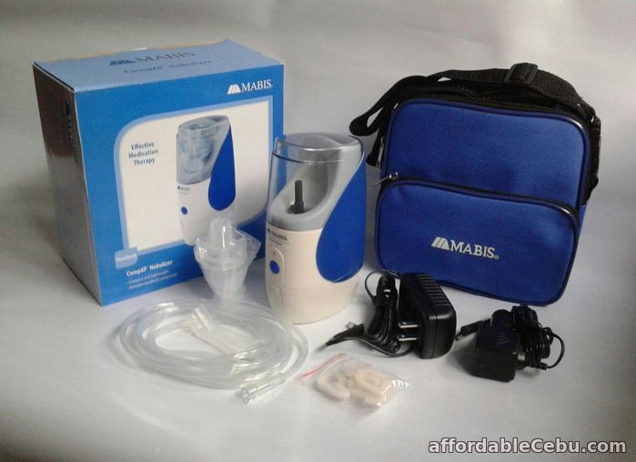 1st picture of RECHARGEABLE NEBULIZER MABIS DELUXE COMBO NEBXP HANDHELD For Sale in Cebu, Philippines