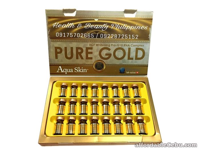 1st picture of BEST OFFER AQUA SKIN PURE GOLD FOR SALE For Sale in Cebu, Philippines