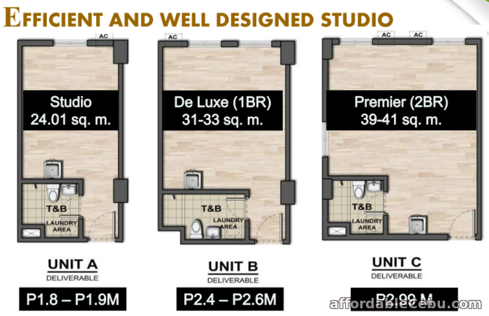 4th picture of Condominium For Sale -  AMAIA STEPS Mandaue Tower 1 For Sale in Cebu, Philippines