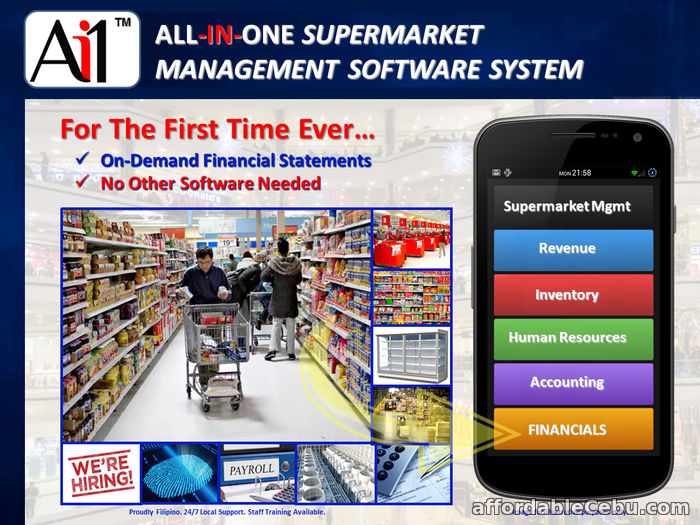 1st picture of Supermarket Management System Software Philippines For Sale in Cebu, Philippines
