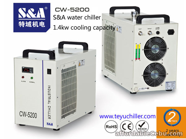 1st picture of S&A industrial chiller CW-5200 for embroidery laser machine For Sale in Cebu, Philippines