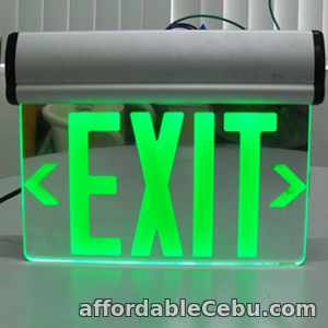 1st picture of CK-200DR EDGE Lit Exit Sign (Green) For Sale in Cebu, Philippines