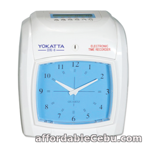 1st picture of YOKATTA DX-6 Bundy Clock Time & Attendance Recorder- CEBU For Sale in Cebu, Philippines